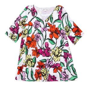 Roller Rabbit Little Girl's Floral-Print Cotton Dress Size 12-18 Months